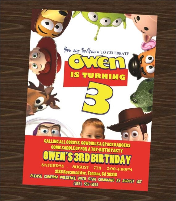 Free Printable Alien Birthday Invitations 17 Best Ideas About toy Story Birthday On Pinterest