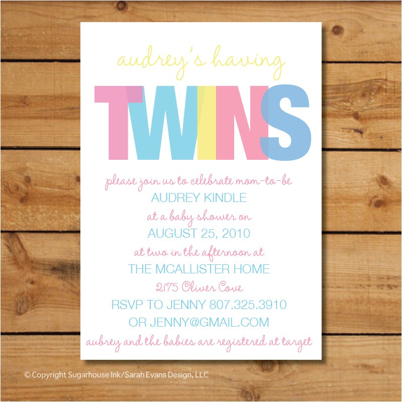 Free Printable Baby Shower Invitations for Twins Boy and Girl Twin Boy and Girl Baby Shower Invitations Party Xyz