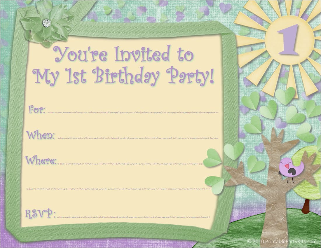 Free Printable Birthday Invitations for Kids Powered by Tumblr Minimal theme Designed by Artur Kim