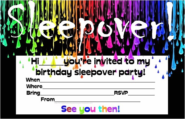 Free Printable Birthday Party Invitations for Tweens Free Printable Birthday Invitations for Tweens Bagvania
