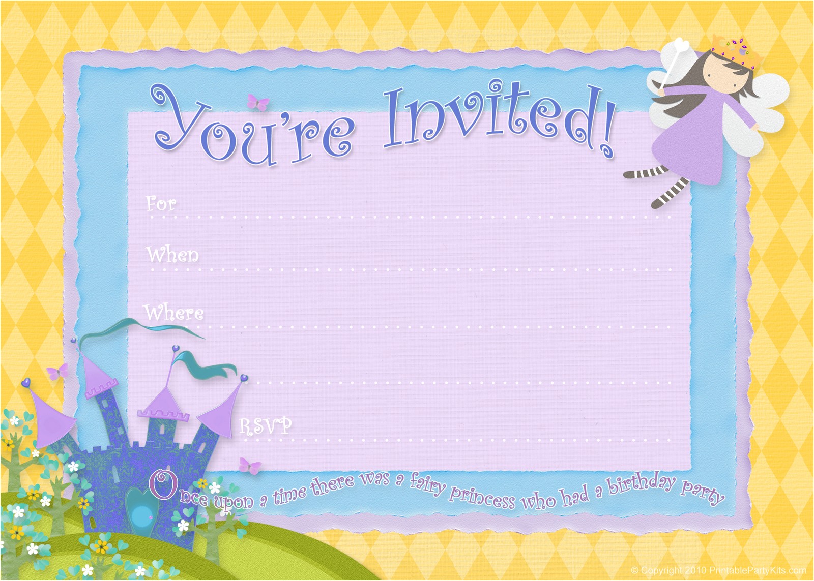 Free Printable Birthday Party Invitations Free Birthday Party Invitations – Bagvania Free Printable
