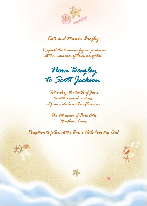 Free Printable Bridal Shower Invitations Beach theme Bridal Shower Invitations Free Printable Bridal Shower