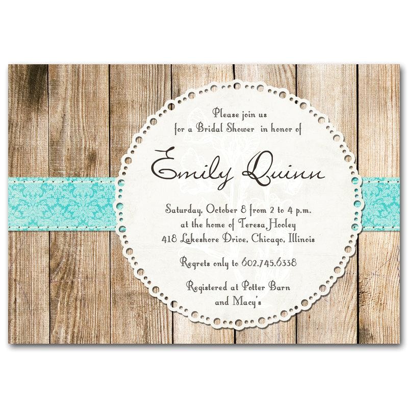 Free Printable Bridal Shower Invitations Rustic Bridal Shower Invitation Rustic Vintage Gender Neutral