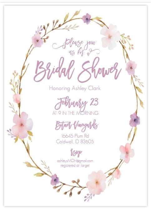 Free Printable Bridal Shower Invitations Wedding Chicks Here are some Bridal Shower Templates that You Won T