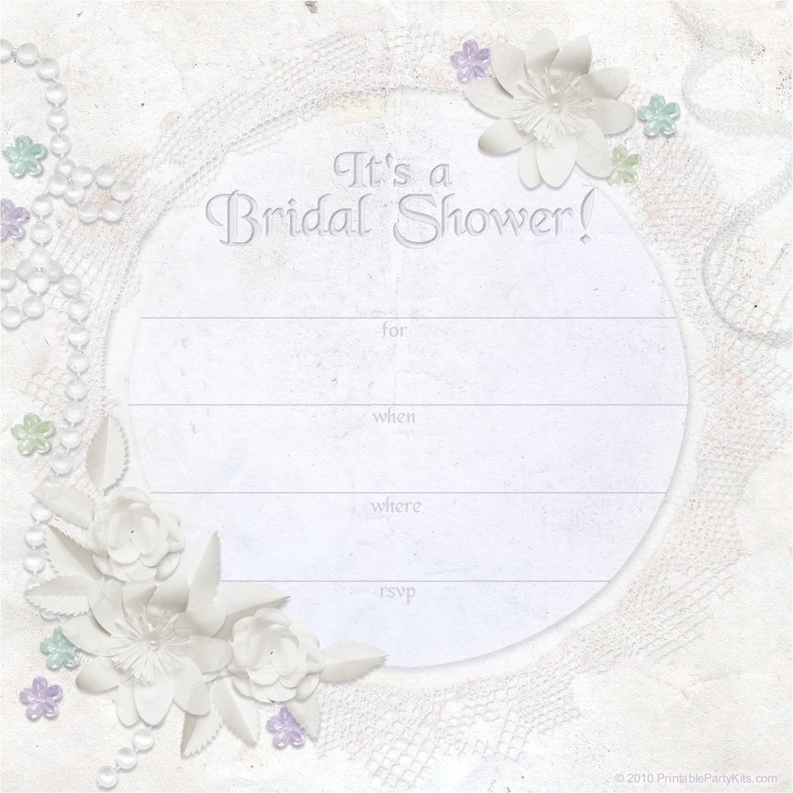 Free Printable Bridal Shower Invites Free Printable Bridal Shower Invitations