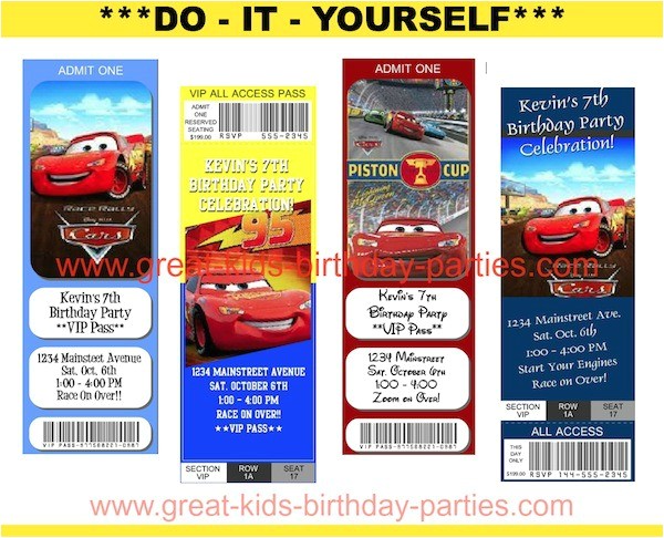 Free Printable Disney Cars Birthday Party Invitations Disney Cars Birthday Party Free Printable Disney Cars Birthday Party Invitations Disney Cars Birthday Party
