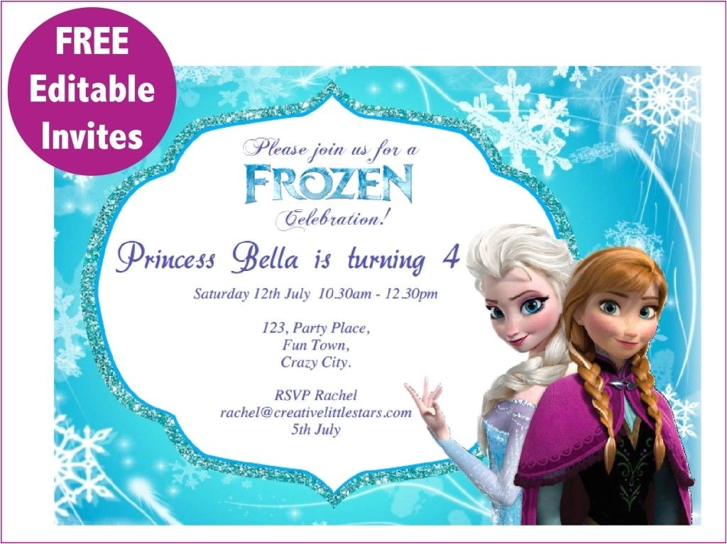 Free Printable Frozen Birthday Invitations Templates Frozen Printables Free Free Frozen Invite 01 Party