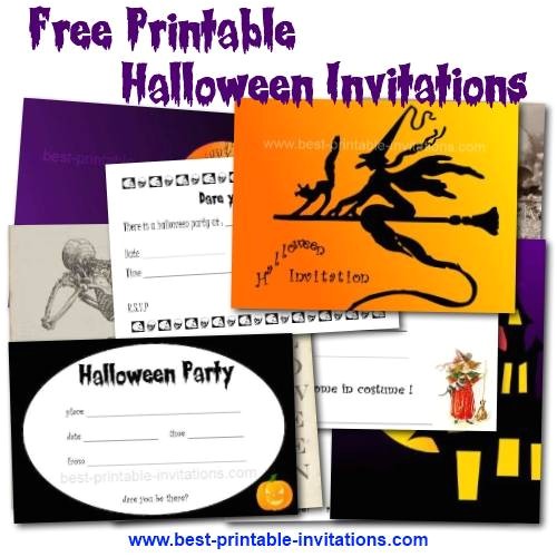 Free Printable Halloween Birthday Party Invitations Templates 8 Best Of Halloween Party Printable Birthday