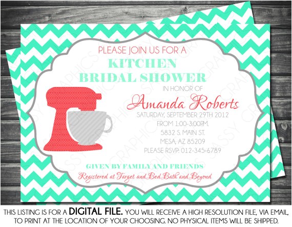Free Printable Kitchen Bridal Shower Invitations Bridal Shower Invitations Free Printable Kitchen Bridal