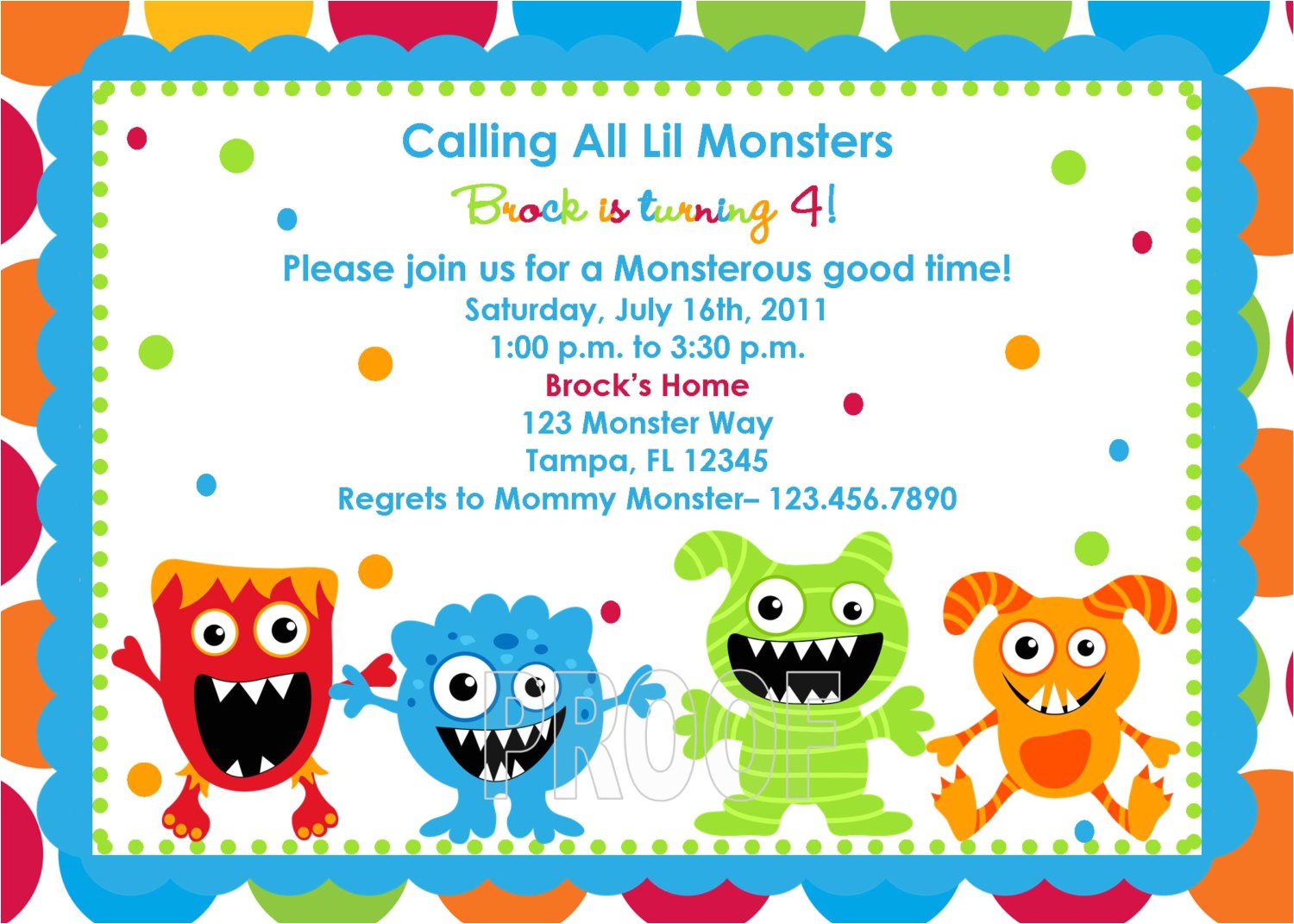 Free Printable Monster Birthday Invitations Monster Birthday Party Invitations Ideas