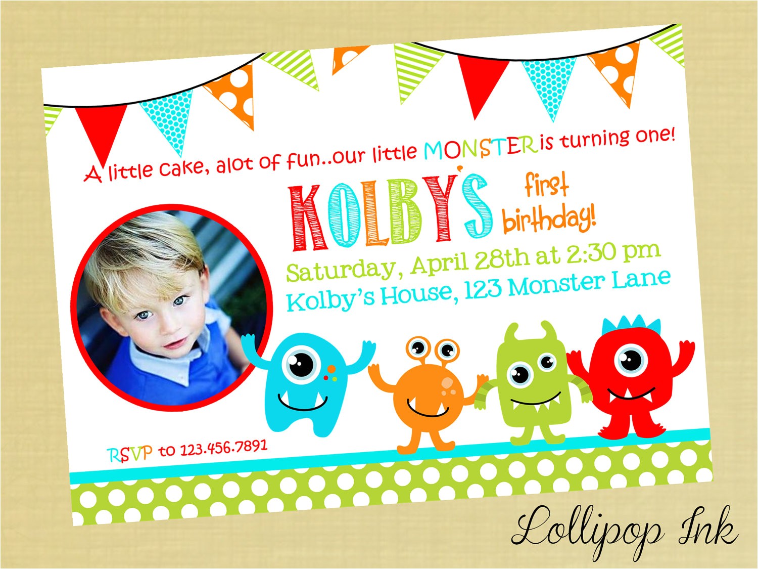 Free Printable Monster Birthday Invitations the Monster Birthday Invitations Printable