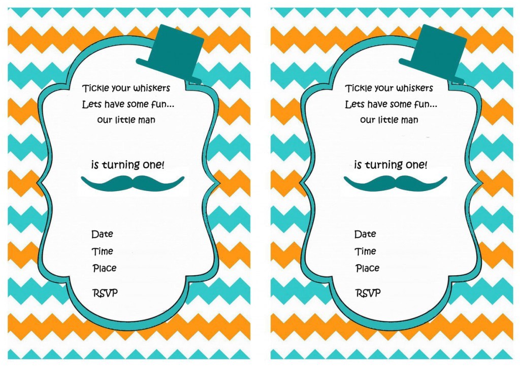 Free Printable Mustache Birthday Invitations Mustache Birthday Invitations – Birthday Printable