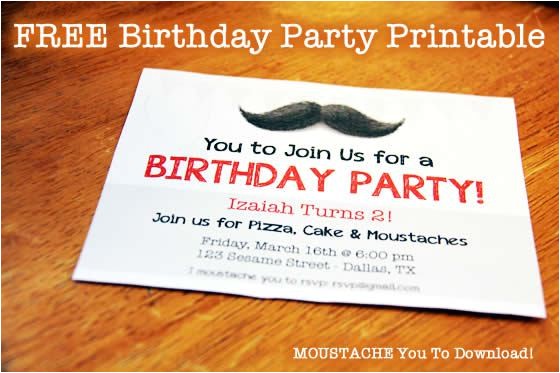 Free Printable Mustache Birthday Party Invitations Download Free Moustache Birthday Invitation Printable Free Printable Mustache Birthday Party Invitations Download Free Moustache Birthday Invitation Printable