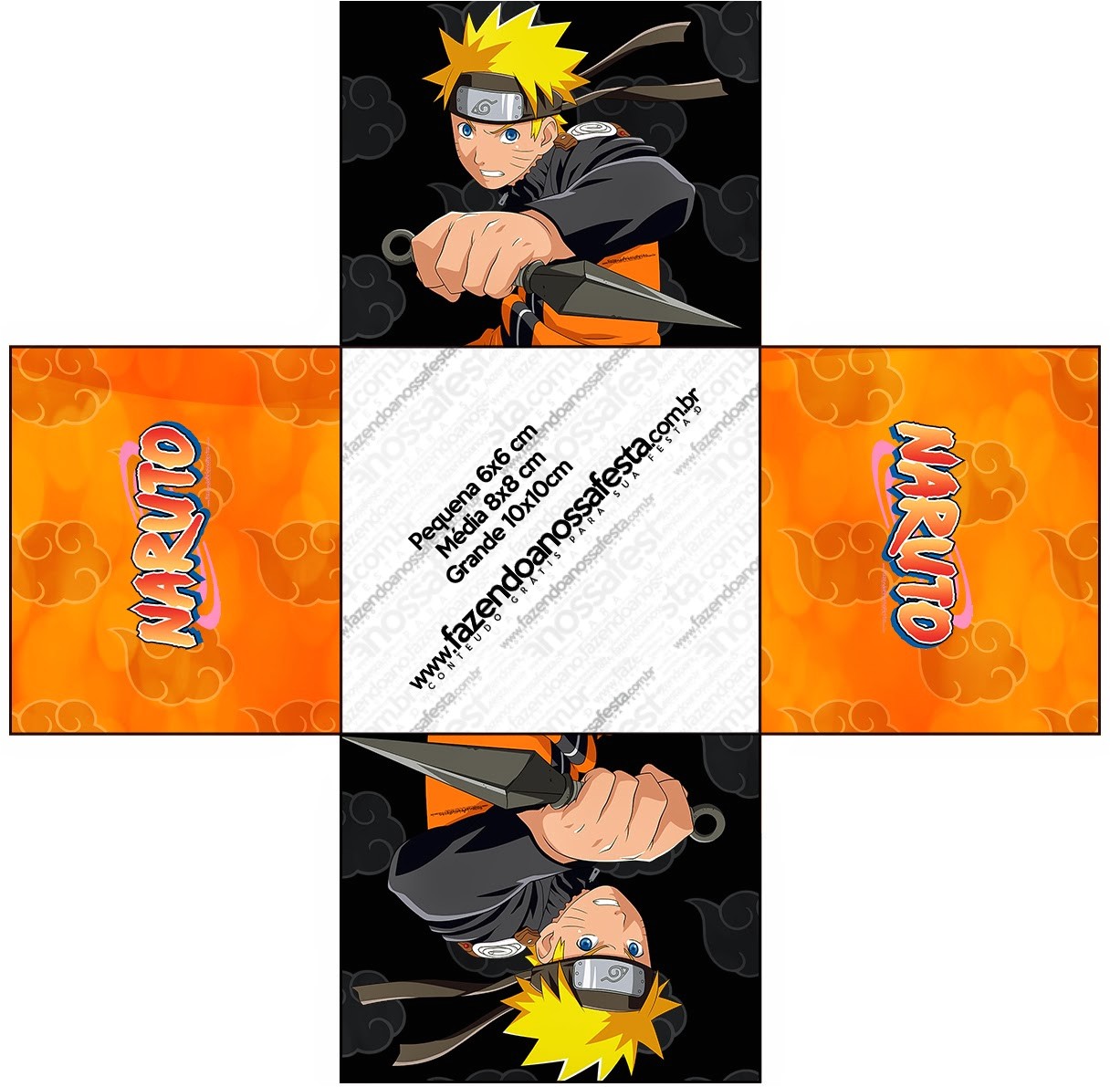 Free Printable Naruto Birthday Invitations Naruto Free Printable Boxes Oh My Fiesta for Geeks