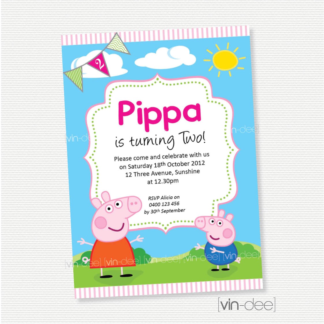 Free Printable Peppa Pig Birthday Invitations Peppa Pig Birthday Invitation Diy Printable Free Printable Peppa Pig Birthday Invitations Peppa Pig Birthday Invitation Diy Printable