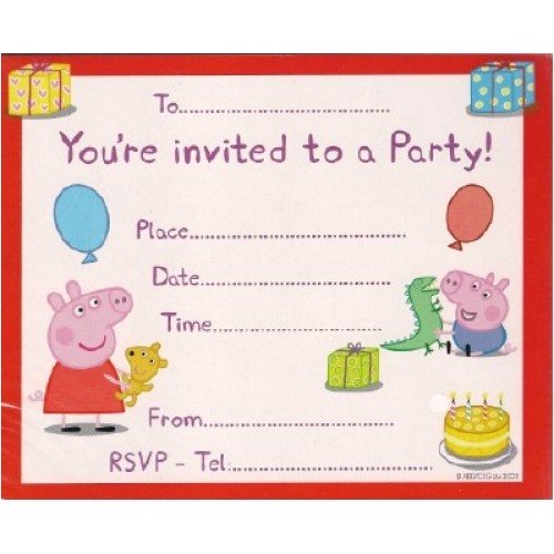Free Printable Peppa Pig Birthday Invitations Peppa Pig Birthday Invitations Template Free Printable Peppa Pig Birthday Invitations Peppa Pig Birthday Invitations Template