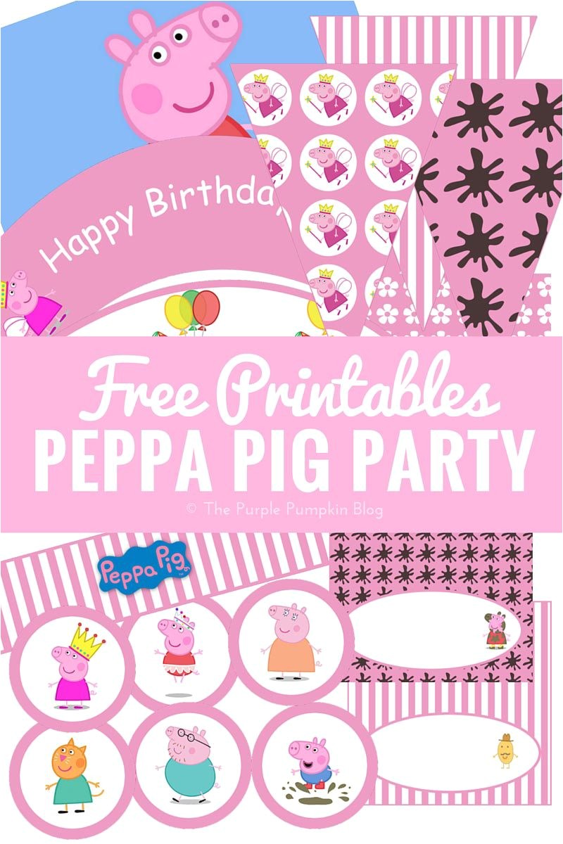 Free Printable Peppa Pig Birthday Invitations Peppa Pig Party Printables Fun Party Ideas Free Printable Peppa Pig Birthday Invitations Peppa Pig Party Printables Fun Party Ideas