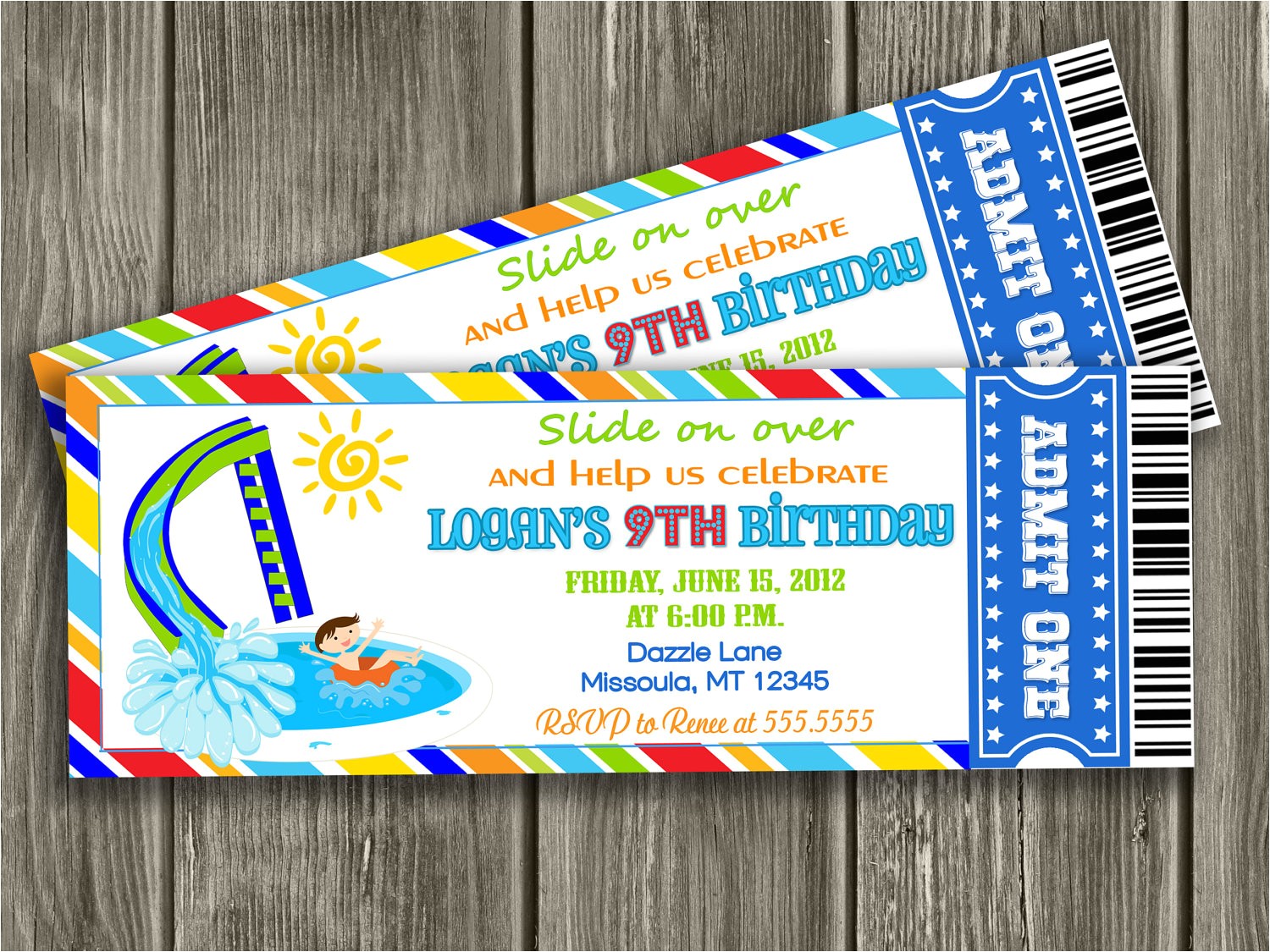 Free Printable Pool Party Birthday Invitations 7 Best Of Free Printable Pool Birthday Party