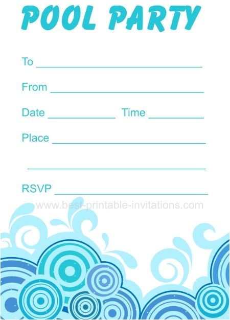 Free Printable Pool Party Birthday Invitations Best 25 Adult Pool Parties Ideas On Pinterest