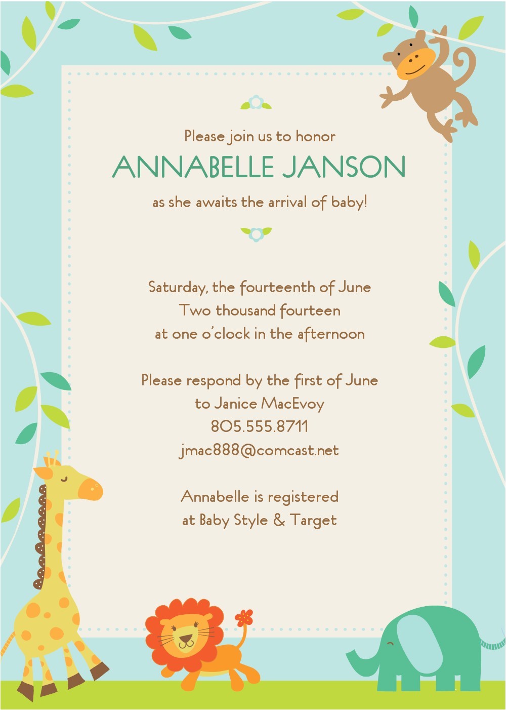 Free Templates Baby Shower Invitations Free Line Baby Shower Invitation Templates