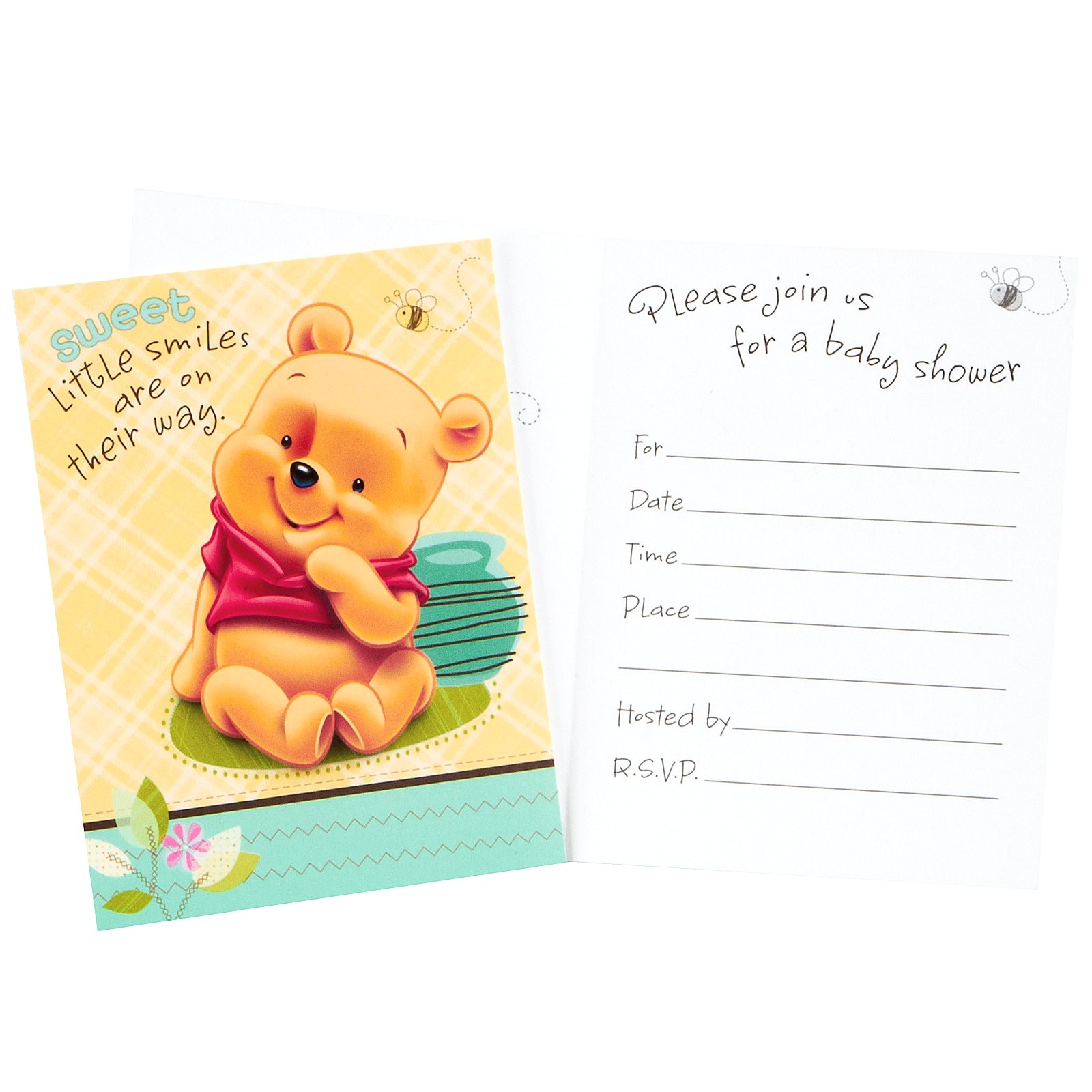 Free Winnie the Pooh Baby Shower Invitations Winnie the Pooh Baby Shower Invitations Templates Free