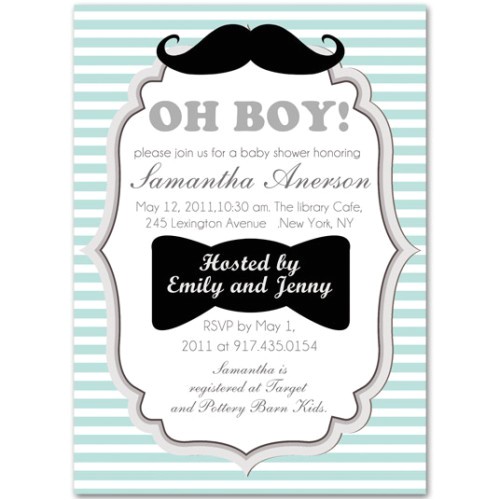 Funny Baby Shower Invite Cool and Funny Baby Boy Shower Invitations Bs228