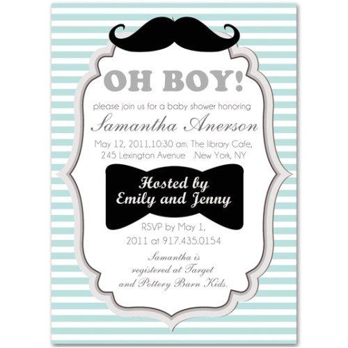 Funny Baby Shower Invites Cool and Funny Baby Boy Shower Invitations Bs228