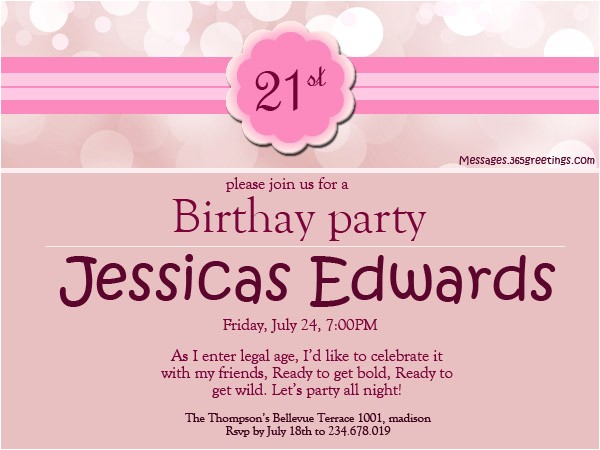 Funny Birthday Invitation Wording 21st 21st Birthday Invitations 365greetings