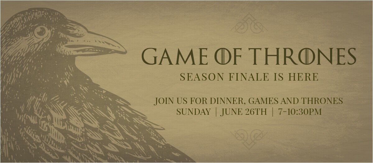 Game Of Thrones Watch Party Invitation Free Printables for Your Game Of Thrones Watch Party