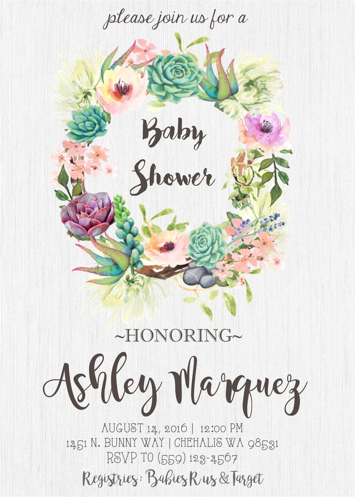 Garden themed Baby Shower Invitations Garden themed Baby Shower Invitations Tags Show French