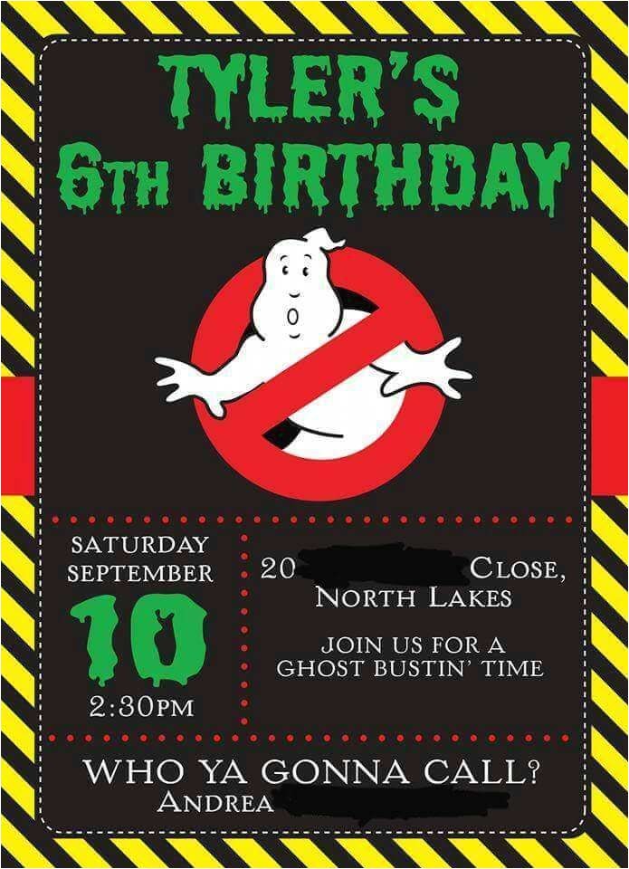 Ghostbusters Party Invitations 17 Best Ideas About Ghostbusters Party On Pinterest