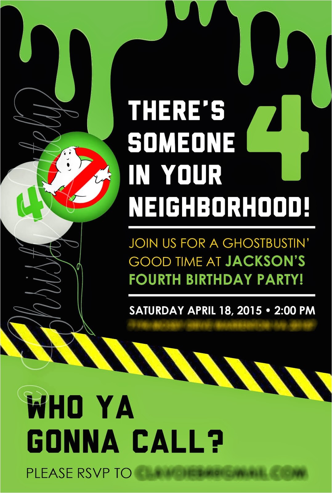 Ghostbusters Party Invitations Template Best Ghostbusters Birthday Invitations Templates