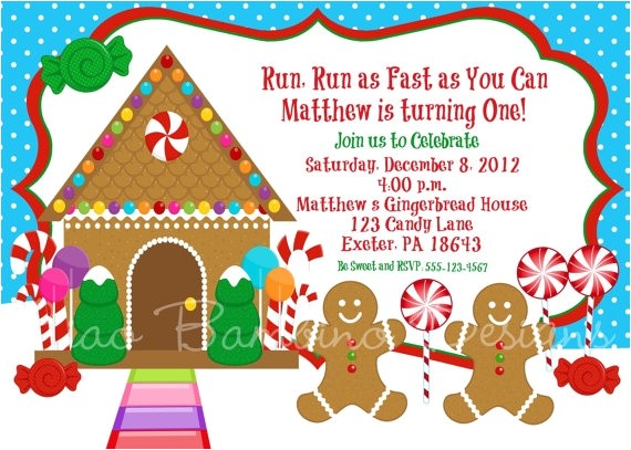 Gingerbread Man Birthday Party Invitations 7 Best Gingerbread Party Images On Pinterest Christmas