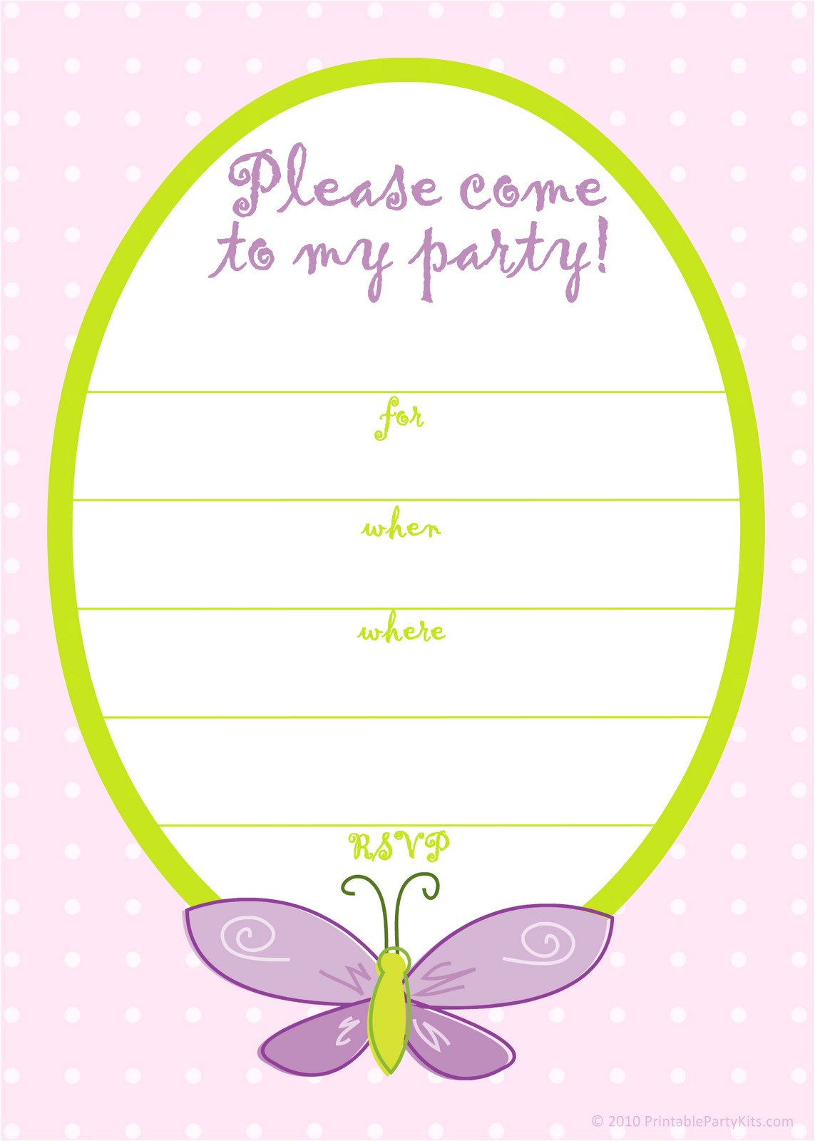 Girl Birthday Invitations Free Printable Birthday Invitations Templates for Girls Free Invitation