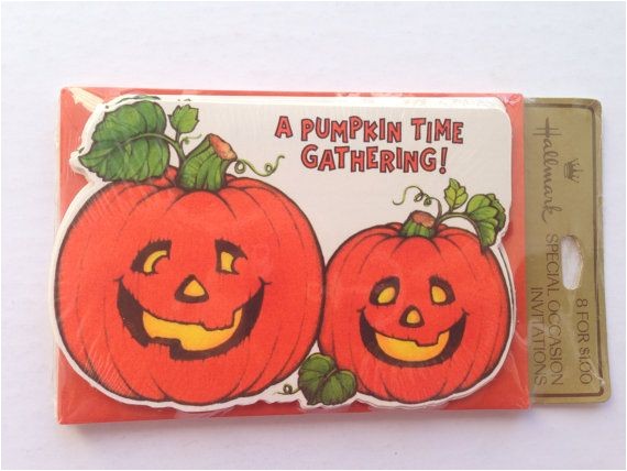 Hallmark Halloween Party Invitations 8 Vintage Halloween Party Invitations Made by Hallmark