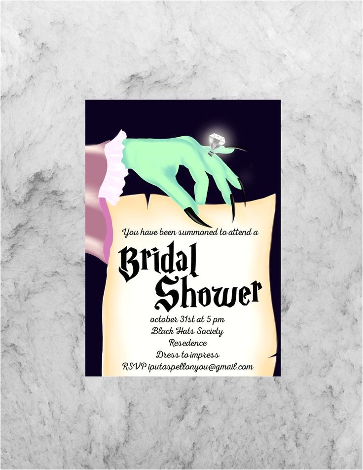 Halloween Bridal Shower Invitations Best 25 Halloween Bridal Showers Ideas On Pinterest