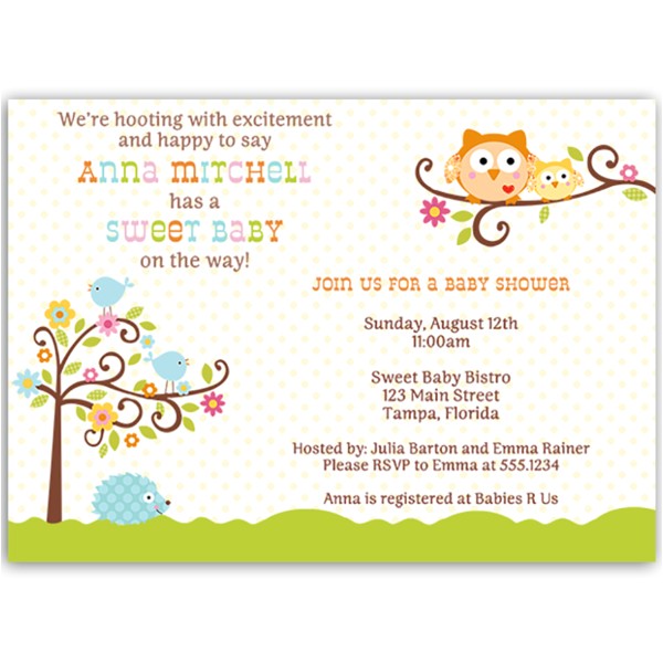 Happi Tree Baby Shower Invitations Happi Tree Baby Shower Invitation – the Invite Lady