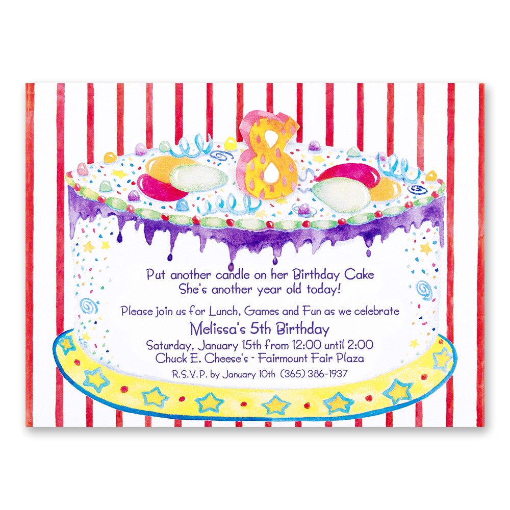 Happy Birthday Invitation Wordings 8th Birthday Party Invitations Wording Free Invitation