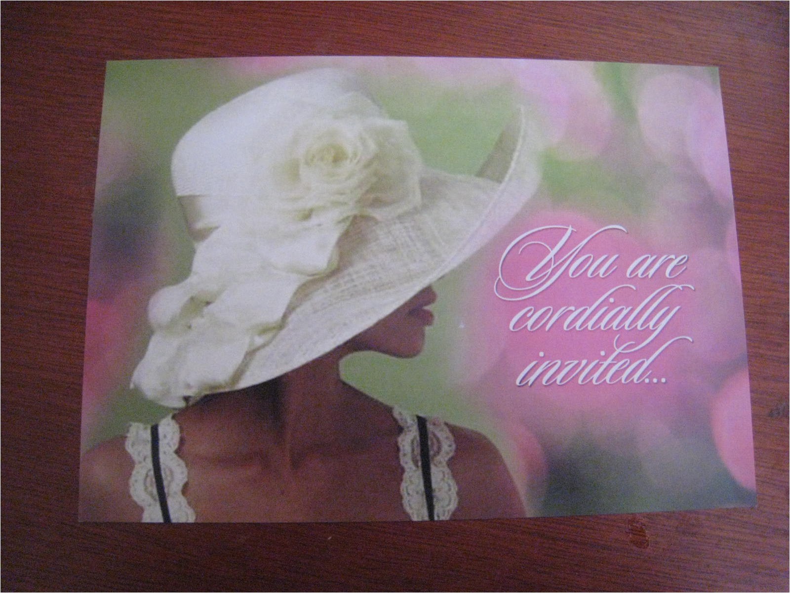 Hat themed Bridal Shower Invitations Bridal Shower Invitations Bridal Shower Invitations Hat theme