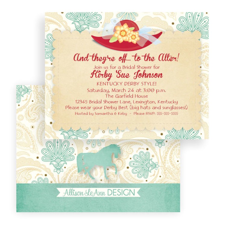 Hat themed Bridal Shower Invitations Hat themed Bridal Shower Invitations Sempak 9d11f1a5e502