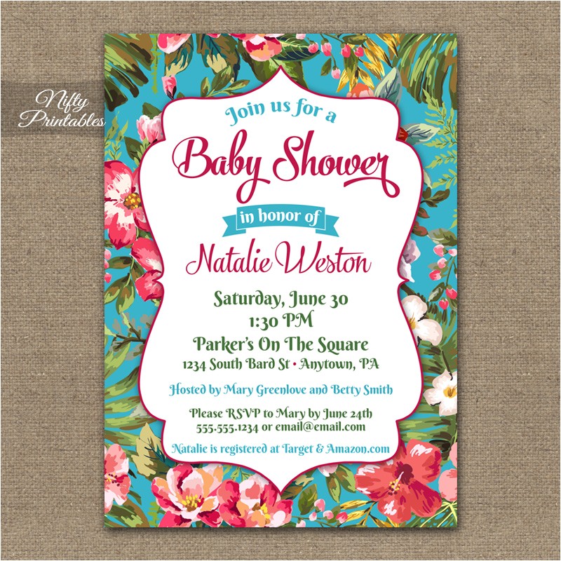 Hawaiian Bridal Shower Invitations Templates Tropical Hawaiian Baby Shower Invitations Luau Nifty Hawaiian Bridal Shower Invitations Templates Tropical Hawaiian Baby Shower Invitations Luau Nifty