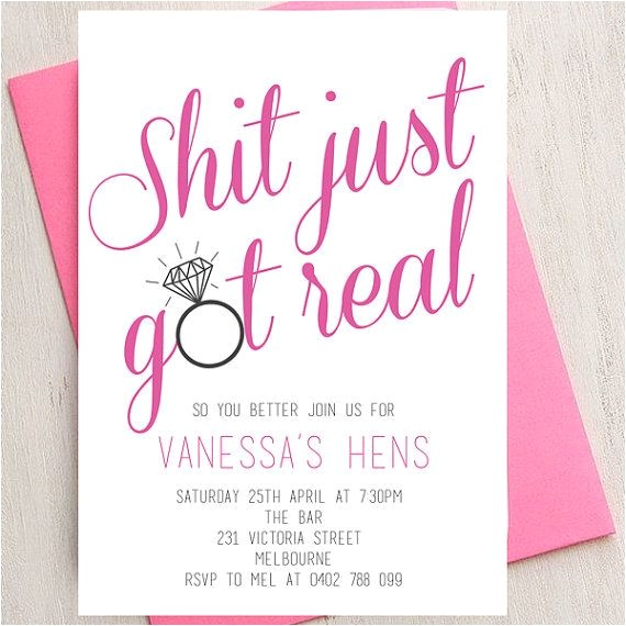 Hen Party Poems for Invites Hens Bachelorette Invitation Diy Printable Invitation