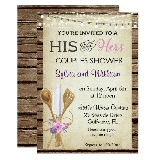 His and Hers Bridal Shower Invitations Bridal Shower Invitation His & Hers His and Hers Bridal Shower Invitations Bridal Shower Invitation His & Hers