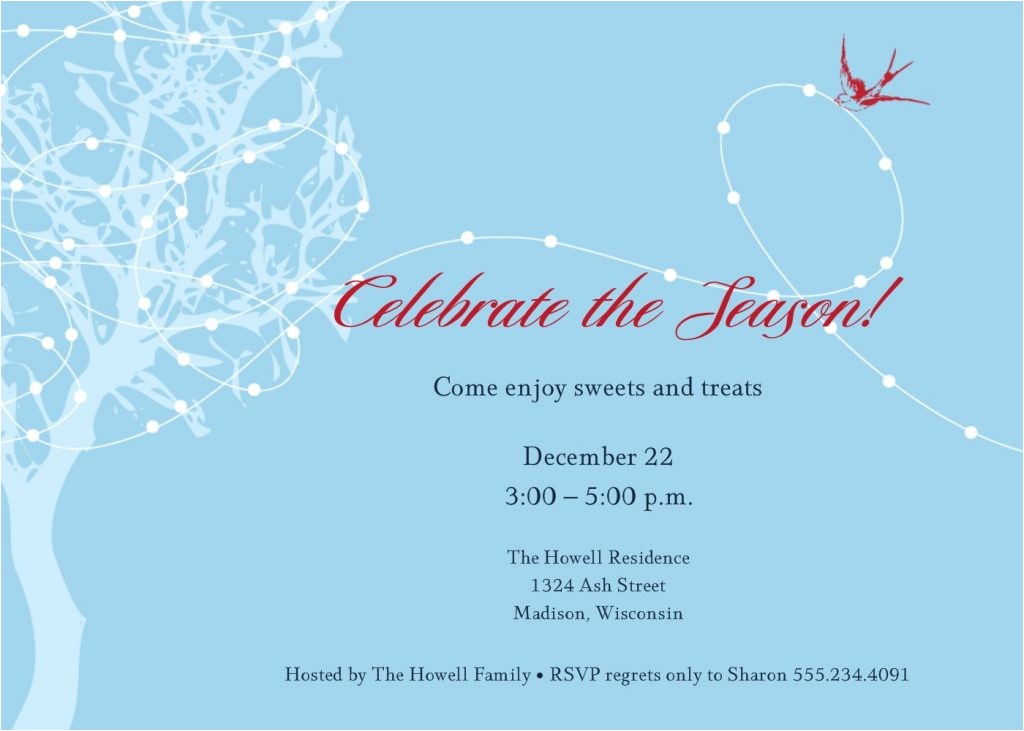 Holiday Party E Invitations Birthday Invitation Holiday Party Email Invitations