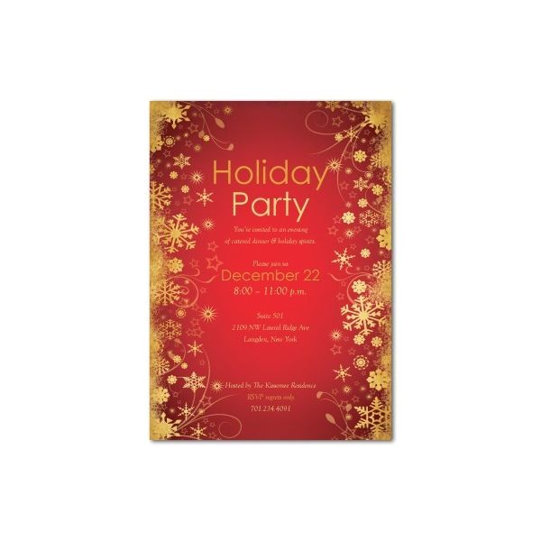 Holiday Party E Invitations Party Invitations Microsoft Office Holiday Party