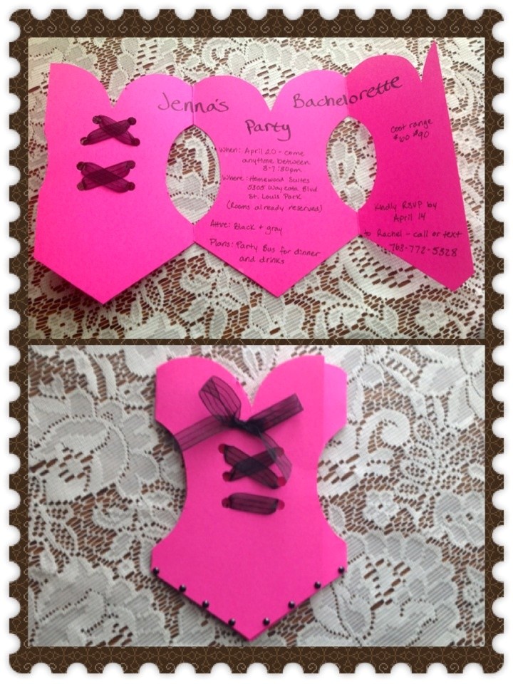 Homemade Bachelorette Party Invitations Diy Bachelorette Invitations Homemade Bachelorette Party Invitations Diy Bachelorette Invitations