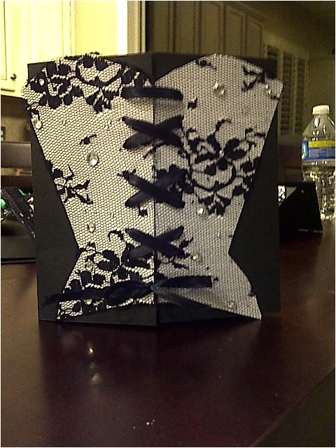 Homemade Bachelorette Party Invitations Kristin S Korner A Very Special Lingerie Party and Homemade Bachelorette Party Invitations Kristin S Korner A Very Special Lingerie Party and