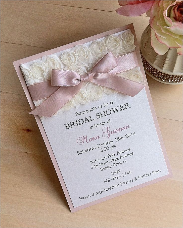Homemade Bridal Shower Invitation Ideas Luxury Wedding Shower Invitations Diy Ideas