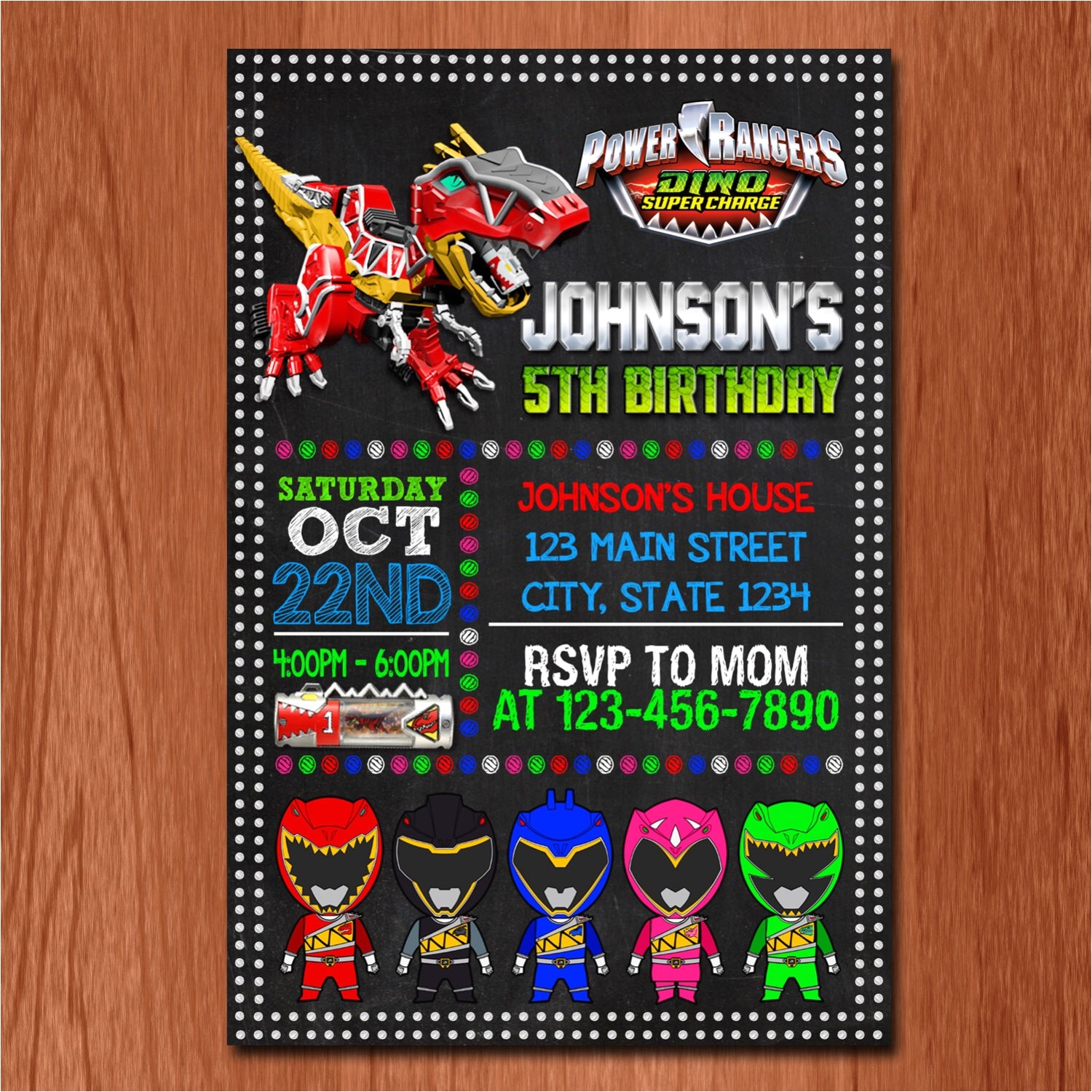 Homemade Power Ranger Birthday Invitations 12 Luxury Power Rangers Birthday Card Best Birthday