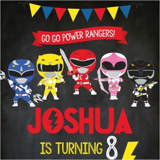 Homemade Power Ranger Birthday Invitations 17 Best Ideas About Power Ranger Party On Pinterest